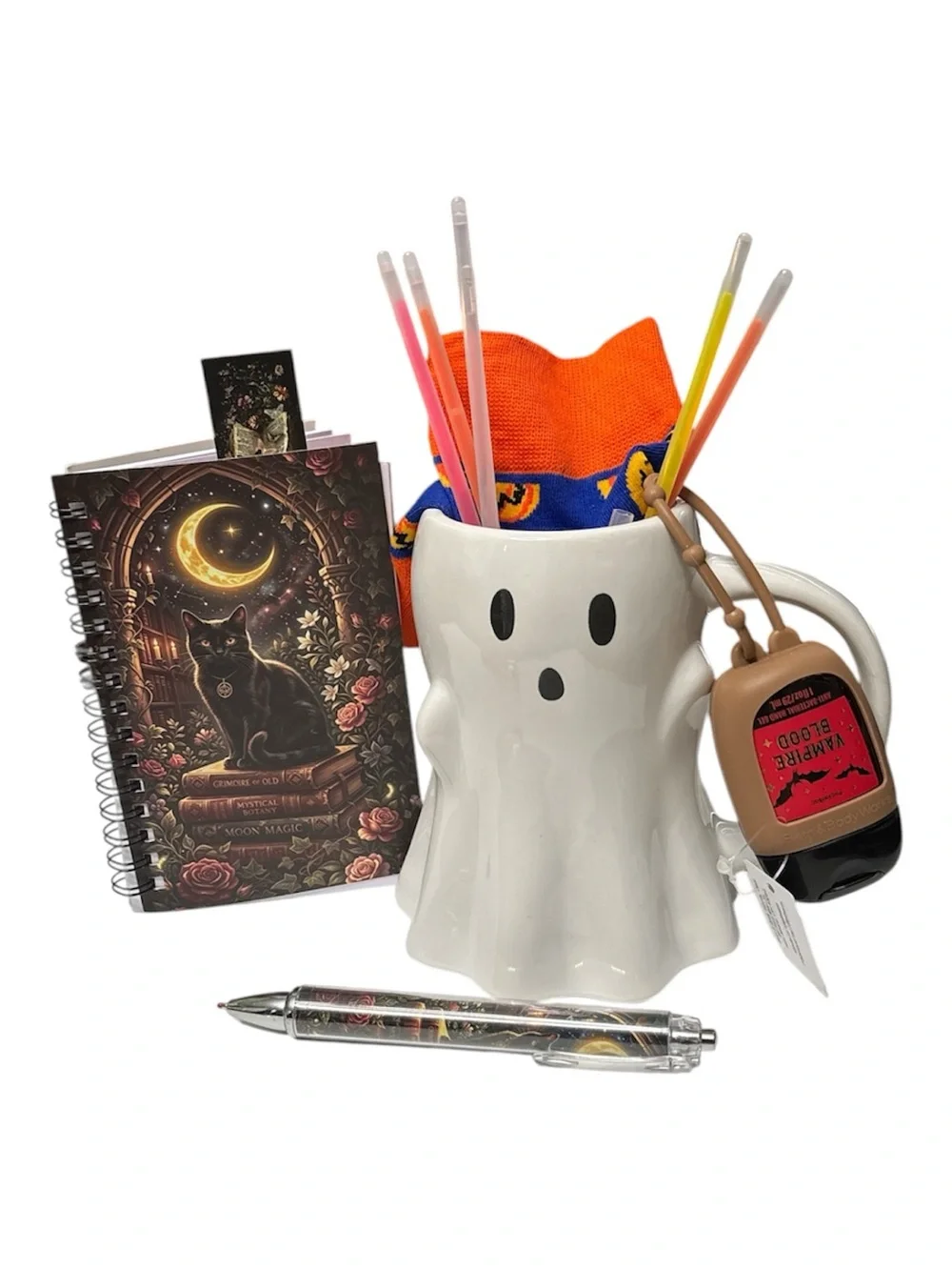 Halloween Ghost Mug Gift Basket Set - Hyde & EEK, Bath & Body Works